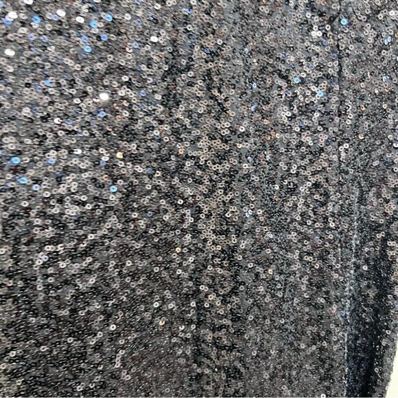 PENNINGTON’S Black Sequin Skirt Size 4x - Picture 3 of 7